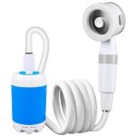 Apex douche �lectrique portable, pommeau de douche rechargeable pour l'ext�rieur, douche �lectrique id�ale ...