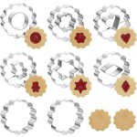 Apex emporte - pi�ces en acier inoxydable, adapt�s � la d�coration de g�teaux, biscuits et p�tisseries ...