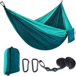 Apex hamac double de camping et d'ext�rieur 300 x 200 cm, hamac de voyage ultral�ger jusqu'� 300 kg, ...