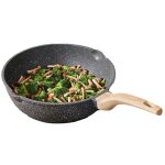 Apex poele en pierre induction antiadh�sive 24cm, po�les � frire anti adhesive, po�le � omelette - avec ...