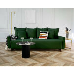 Apia - canap� 3 places - convertible avec coffre - en velours