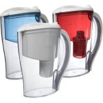 Carafe filtrante flora en 3 couleurs bleu Carafe filtrante flora en 3 couleurs bleu