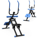 Appareil 2 en 1 : stepper et appareil abdominal ? appareil multifonctionnel pliable, �quipement de musculation ...