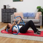 Appareil dentrainement abdominal avec support cervical - equipement dentrainement a domicile