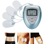 Appareil electro - musculation cuisses abdos amincissant massage - vibrante - musculation - 4 electrodes ...