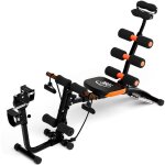 Appareil d'entraînement abdominal et assis six en un, équipement de fitness multifonctionnel à domicile, ... Appareil d'entraînement abdominal et assis six en un, équipement de fitness multifonctionnel à domicile, ...