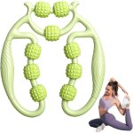 Appareil de massage anti - cellulite, 9 roues, rouleau de massage manuel 3d � points de pression pour ...