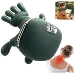 Appareil de massage main massante nuque, masseur epaule et cou, masseur dos et cervicales avec chaleur, ...