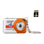 Appareil photo numérique portable x6 ultra mini, haute définition, avec carte mémoire 32 go Appareil photo numérique portable x6 ultra mini, haute définition, avec carte mémoire 32 go