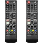 Applicable lot de 2 tlcommandes de rechange universelles pour toutes les tlcommandes samsung tv, ...