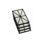 Treetalk - tre applicable lot de 4 panneaux filtres pour robot tiger shark - rcx70101pak2 - noir accessoire ...