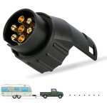 Applicable adaptateur de remorque de 7 broches vers 13 broches 7 / 13 connecteur de convertisseur de ...