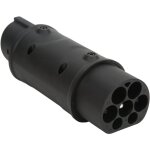 Applicable connecteur de chargeur ev, adaptateur de de v�hicules �lectriques type 2 vers connecteur de ...