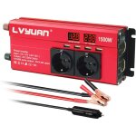 Applicable convertisseur 12v 220v 1500w dc � ac convertisseur de puissance voiture onduleur transformateur ...