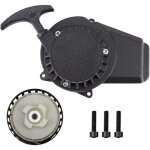 Applicable d�marreur en aluminium p�dales de d�marrage et pi�ces noir facile � tirer � rivet remplacement ...