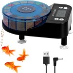 Applicable distributeur automatique de nourriture pour poissons pour aquarium - minuterie rechargeable ...