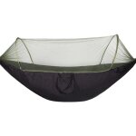 Applicable hamac de camping portable simple ou double avec moustiquaire parachute tissu en nylon lit ...