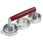 Applicable presse burger inox, presse � burger steak hach�, pour parfaits burgers, hamburgers, cheeseburgers, ...