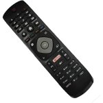 Applicable remplacement telecommande universelle philips pour philips smart tv 4k uhd hdr tv