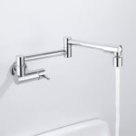 Applicable robinet cuisine mural multifonction laiton robinet de remplissage de pot levier unique robinet ...