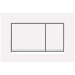 S'applique � la plaque de d�clenchement double geberit sigma 30, blanc mat (115. 883. 01. 1)