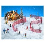 Apres - ski lodge set avec alimentation lectrique 4. 5v rf. 56676