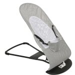 Aqrau - transat bb, balancelle de la naissance  9 mois, matire are, gris