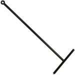 Aqualine - accessoires - raclette � vitre, avec support, noir sq121b