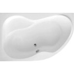 Aqualine - baignoires - baignoire cidlina 160, 160x105x45 cm, gauche, blanc g3615