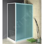 Aqualine - cabines de douche - parois latral amadeo 900 mm, verre mat btp90