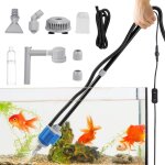 Aquarium �lectrique, changeur d'eau automatique 6 en 1, aspirateur pour aquarium pour changement d'eau, ...