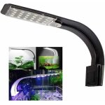 Aquarium lampe led eclairage blanc et bleu nano � clip pour poisson plantes 23 - 50 cm