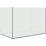 Aquarium avec stockage transparent 60 x 35 x 40 cm verre vidaxl