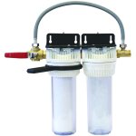 Aquawater - station anti impuret�s anticalcaire - dur�e de vie 12 mois - by pass
