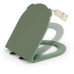 Aquawise abattant wc avec frein de chute cuvette wc charni�re r�glable d�montage rapide duroplast facile ...