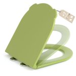 Aquawise abattant wc avec frein de chute cuvette wc charni�re r�glable d�montage rapide duroplast facile ...