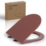 Aquawise abattant wc universel premium forme d court - r�sine uf effet c�ramique - silencieux