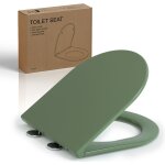 Aquawise abattant wc universel forme d - syst�me quick - release 1 clic - fermeture lente - max 150kg ...