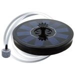 Arateur d'tang solaire pompe flottante oxygne avec tuyau d'air et bulles de pierre arateur d'oxygne d'eau ...