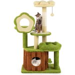 Arbre � chat 100 cm, arbre a chat cactus, condo, poteaux � griffer en sisal, 5 plateformes, tour pour ...