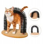 Arbre � chat, brosse pour le toilettage, jouets � gratter pour chatons