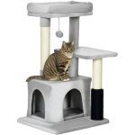 Arbre � chat d'int�rieur avec tour d'escalade, griffoir, centre d'activit�s, jouet de massage, balle ...