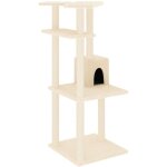 Helloshop26 - arbre � chat meuble tour grimper jouet grattage grattoir escalade plateforme avec griffoirs ...