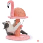 Arbre a chat xxl, super grand nid, vaste plateforme, hamac suspendu et coussin en haut 129cm gris