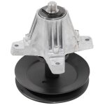 Arbre de lame de tracteur de pelouse mtd original avec poulie 618 - 09236