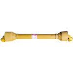 Arbre de transmission cardan pto 140 cm 1 3 / 8 - 6 cannelures - montage rapide 3 leviers - pour micro ...