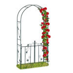 Arc de rosace avec porte