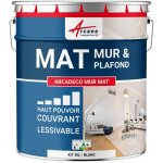 Arcane industries - peinture murale, mat blanche - 10 l blanc
