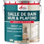 Arcane industries - peinture salle de bain, mur et plafond, condensation - 10 l ivoire clair - ral 1015 ...