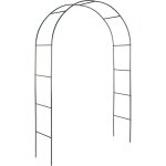 Arche de jardin, arceau � rosiers tuteur colonne de jardin arche � rosiers, 240x140x37cm